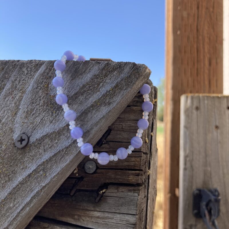 Blue Lace Agate Bracelet
