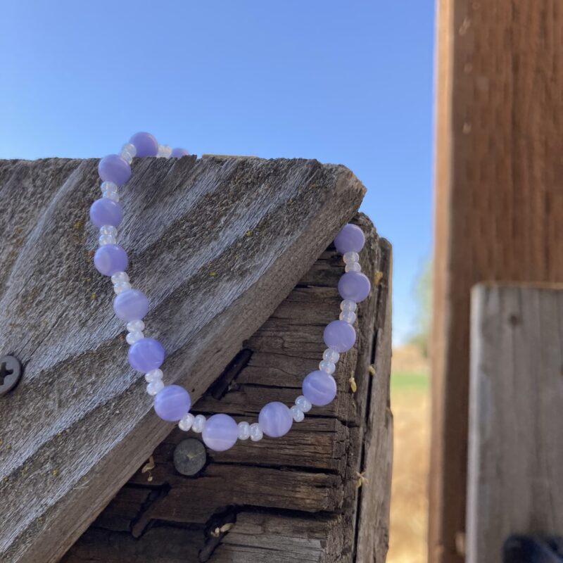 Blue Lace Agate Bracelet - Image 2